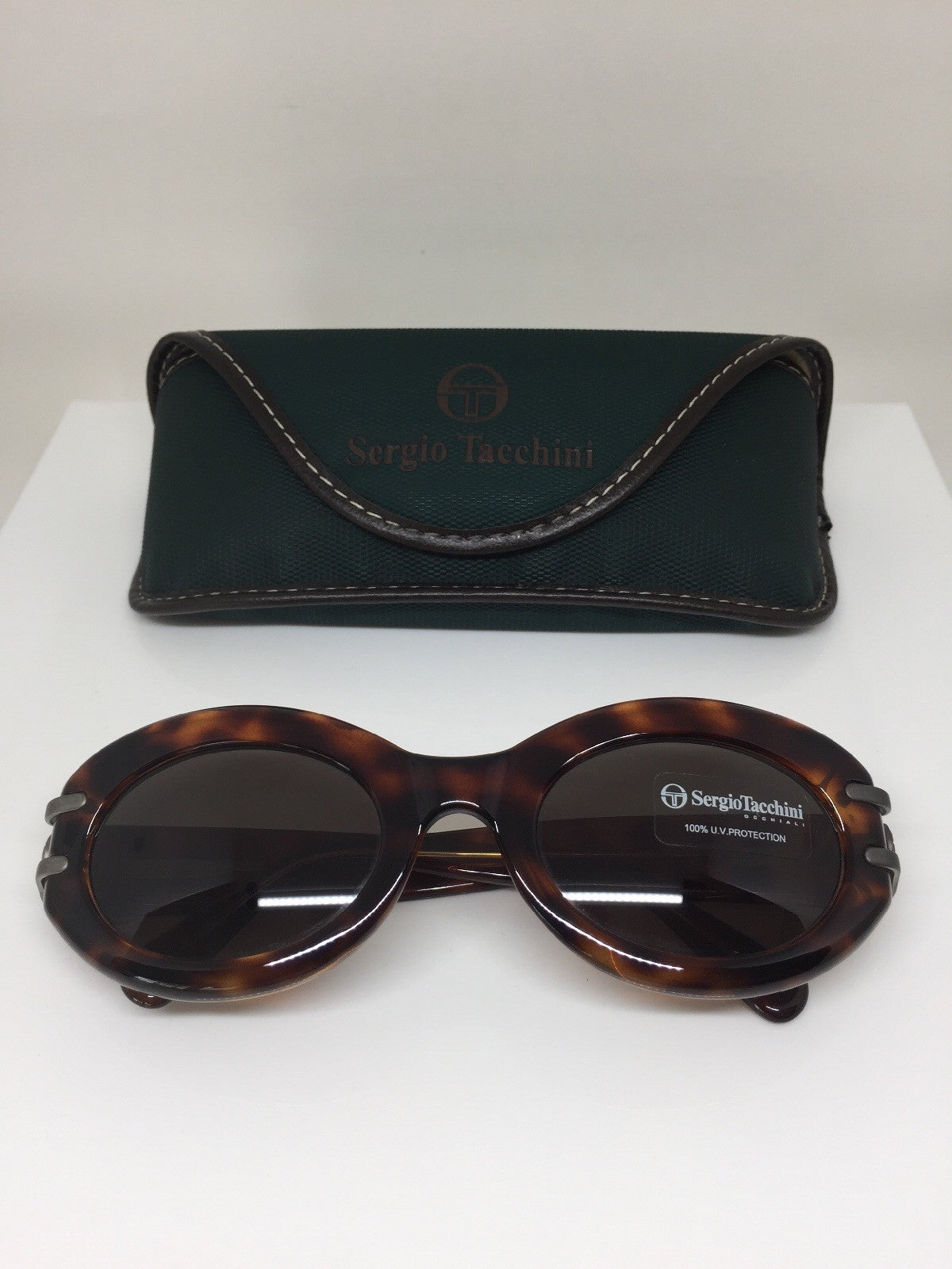 Vintage Sergio Tacchini ST 1556-S Tortoise Sunglasses - Super Vision Optical