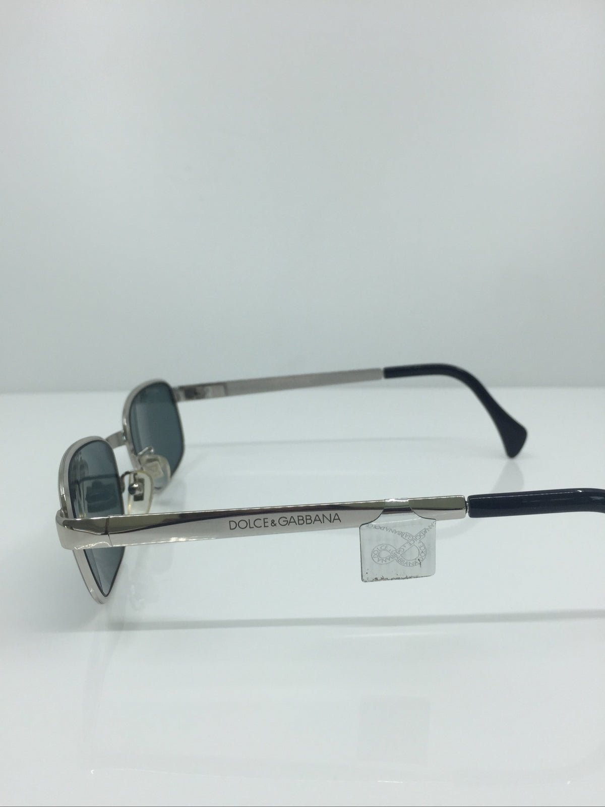 Vintage Dolce&Gabbana DG 334/S Silver Sunglasses - Super Vision Optical