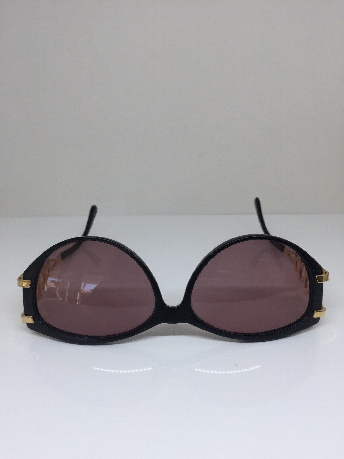 Vintage Paloma Picasso PALOMA PICCASO 3812 Black Sunglasses - Super Vision Optical
