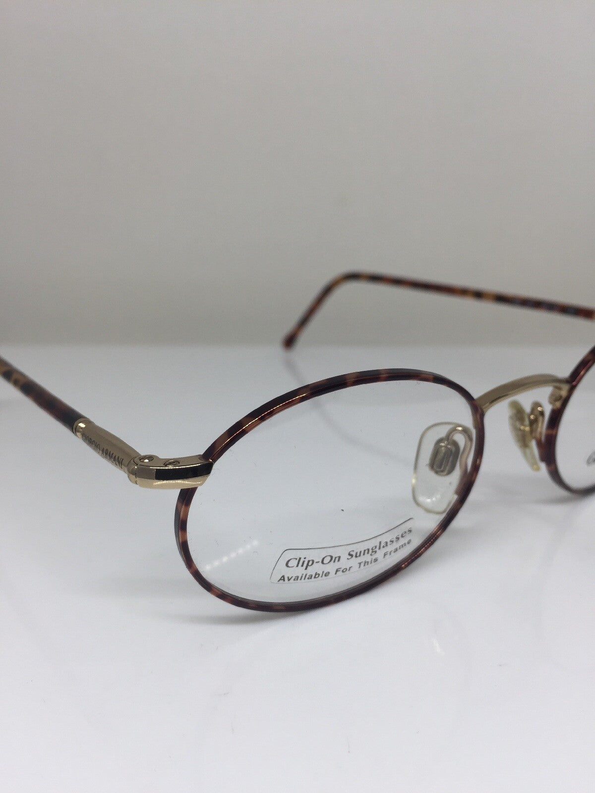 Vintage Giorgio Armani GA 192 Tortoise Eyeglasses - Super Vision Optical