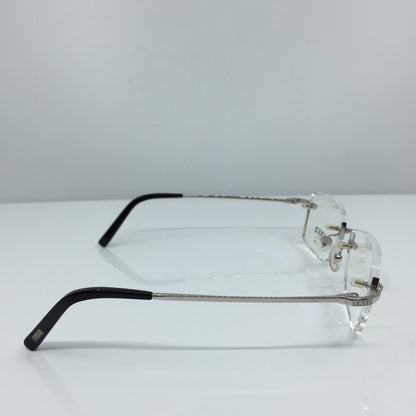 Vintage Fred Lunettes Manhattan F1 Silver Eyeglasses - Super Vision Optical