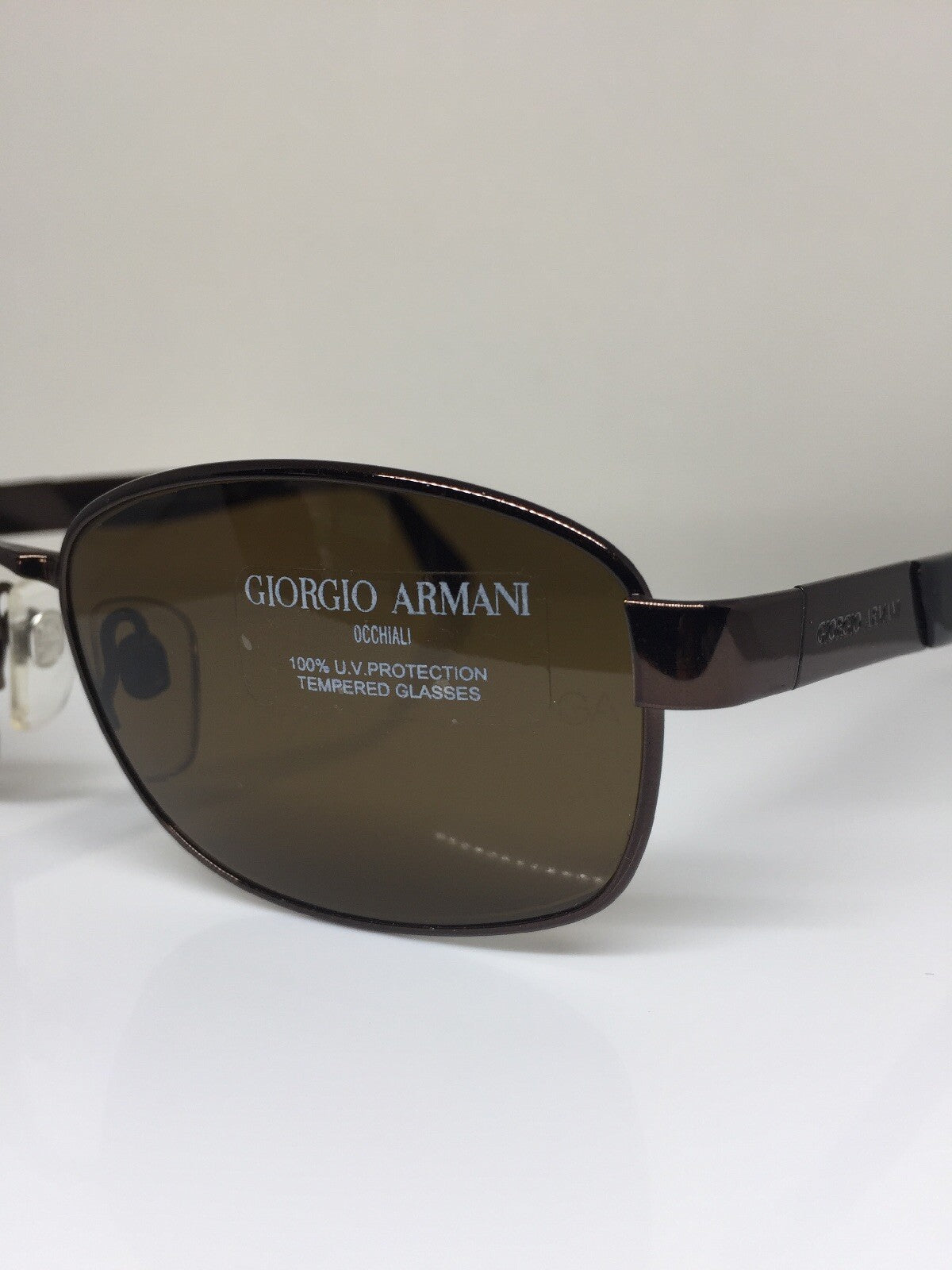 Vintage Giorgio Armani GA 1501 Brown Sunglasses - Super Vision Optical