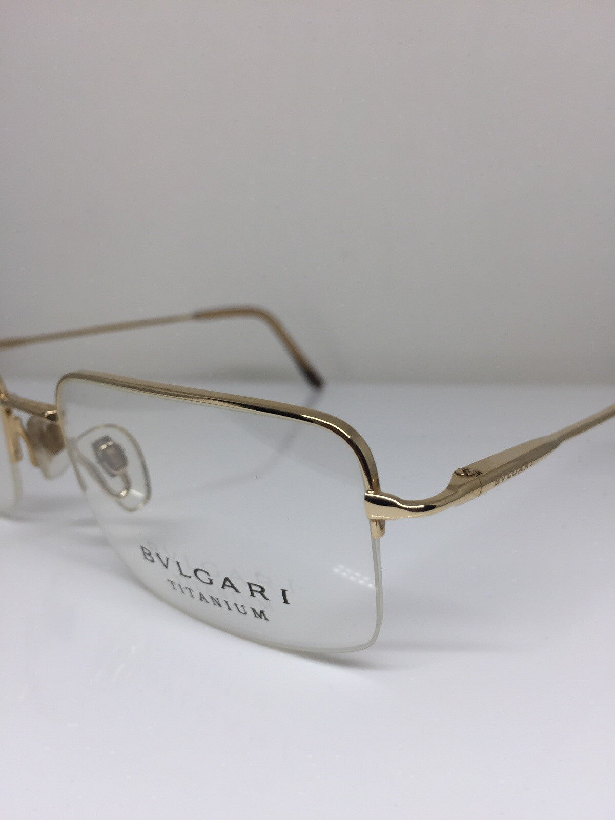 Vintage Bvlgari BVL 144-T Gold Eyeglasses - Super Vision Optical