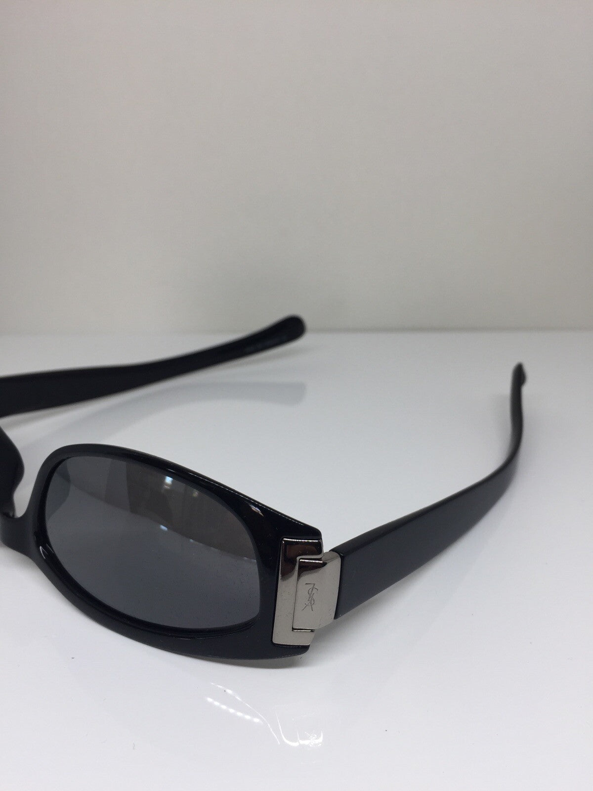 Vintage Yves Saint Laurent YSL 6004/S Black Sunglasses - Super Vision Optical