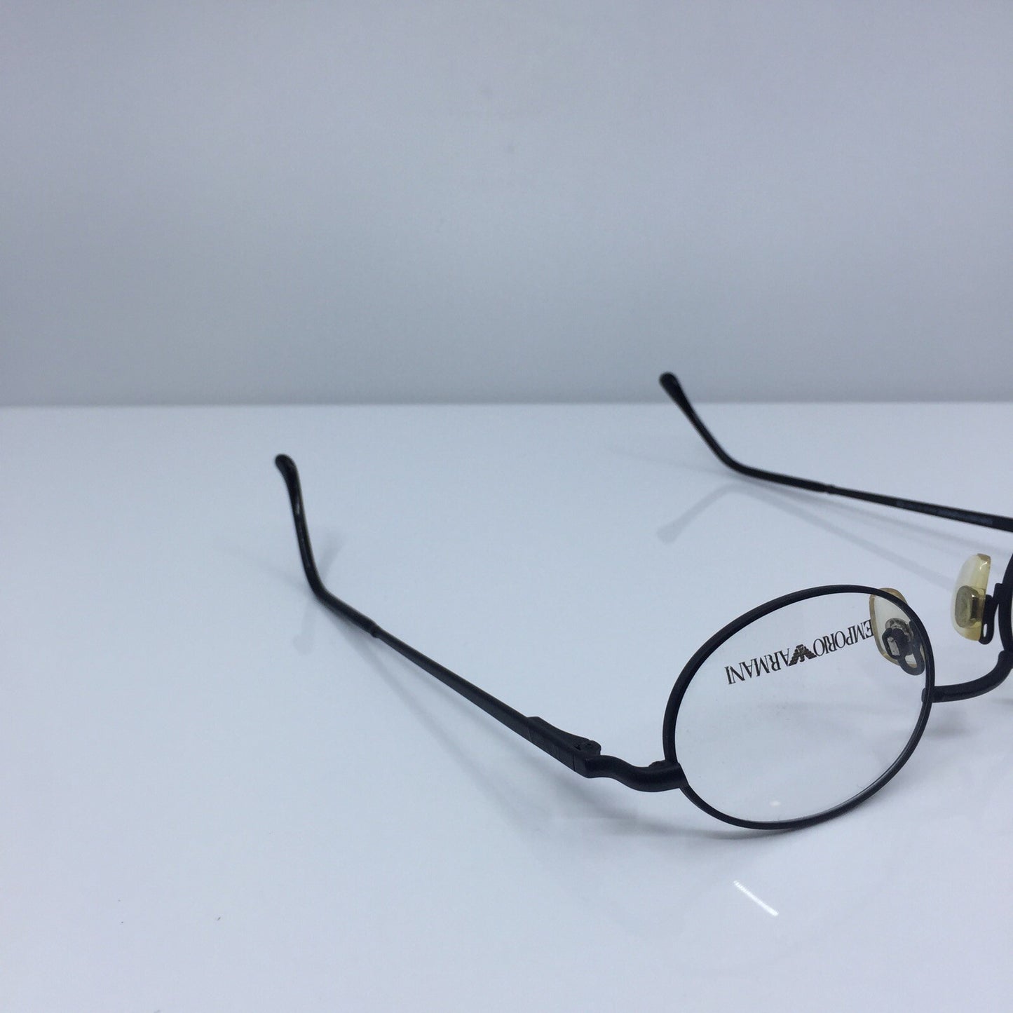Vintage Emporio Armani EA 077 Black Eyeglasses - Super Vision Optical
