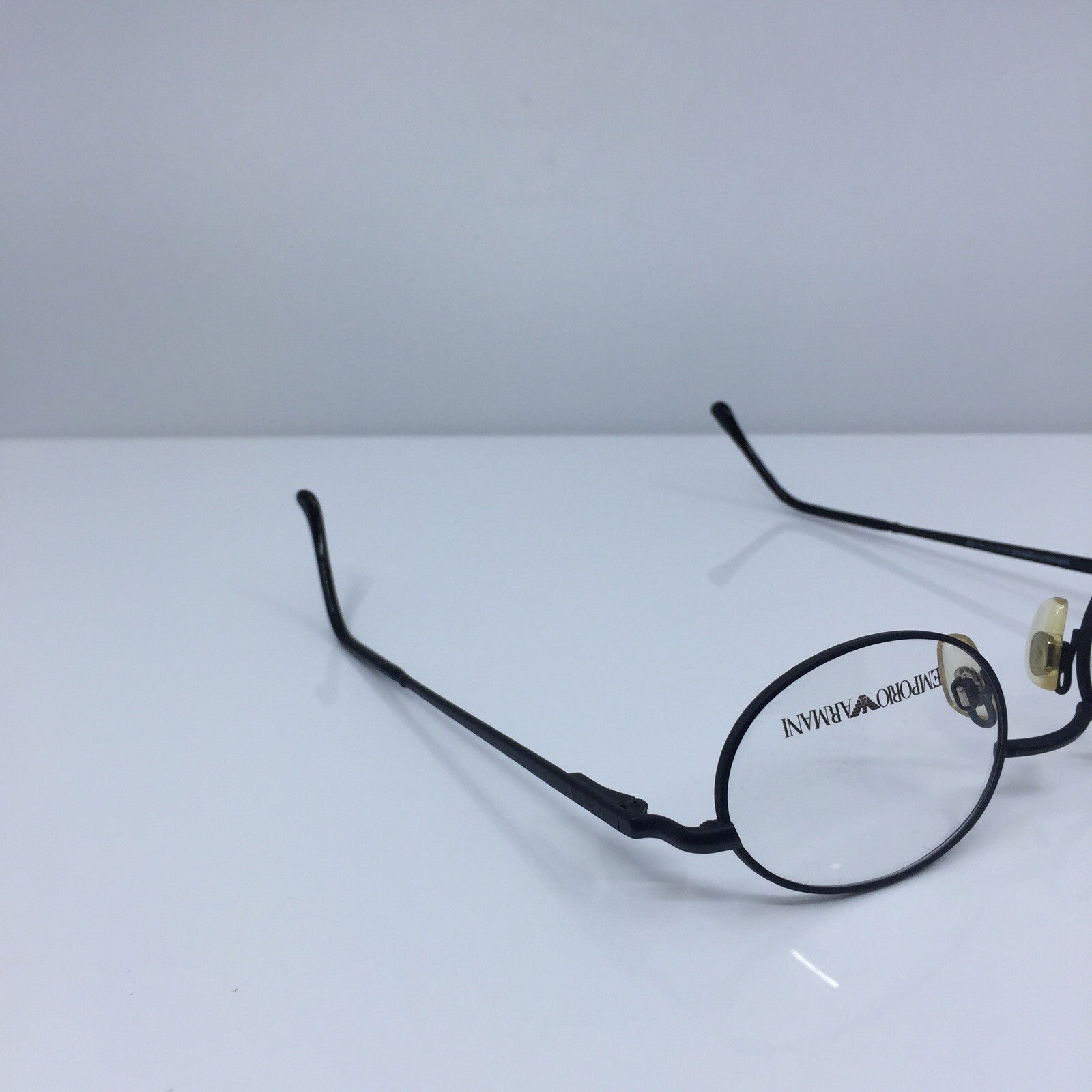 Vintage Emporio Armani EA 077 Black Eyeglasses - Super Vision Optical