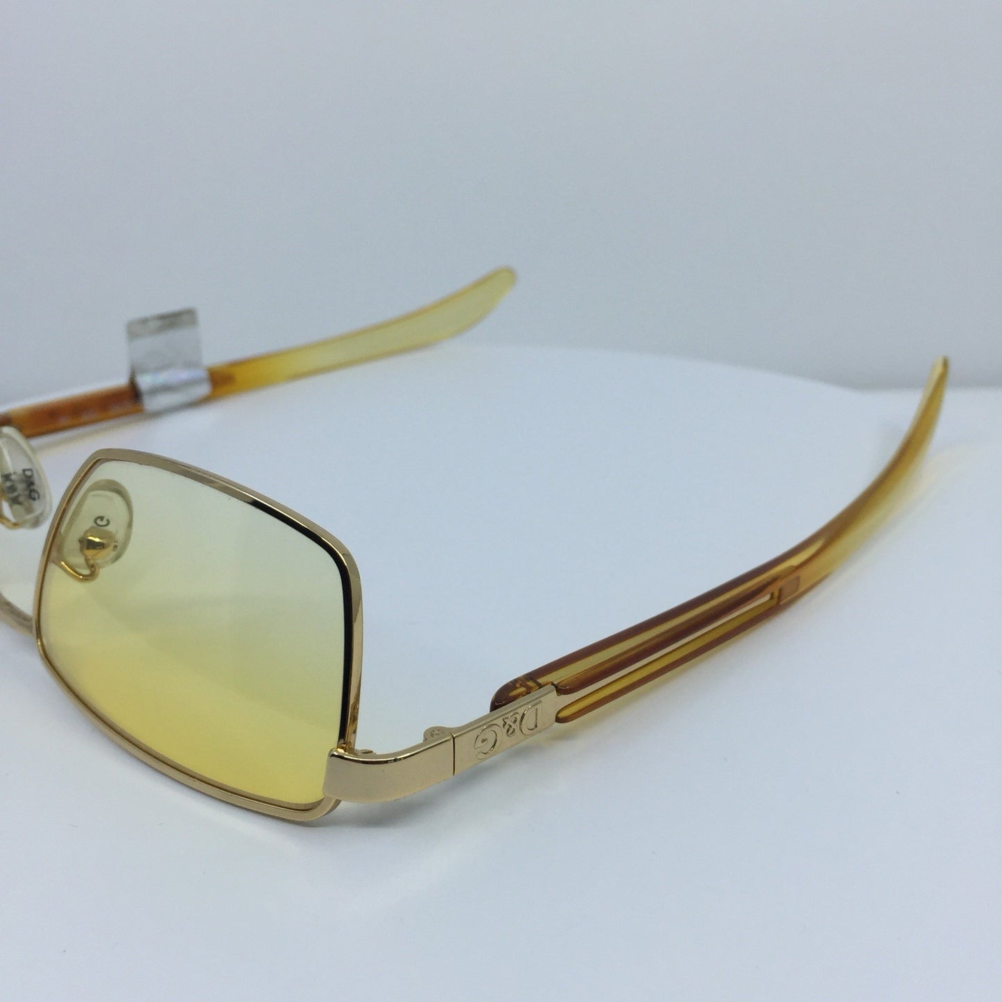 Vintage Dolce & Gabbana DG 2050 Gold Sunglasses - Super Vision Optical