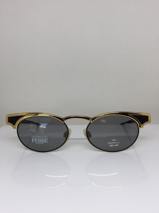 Vintage Gianfranco Ferre GFF 86/S Black Sunglasses - Super Vision Optical