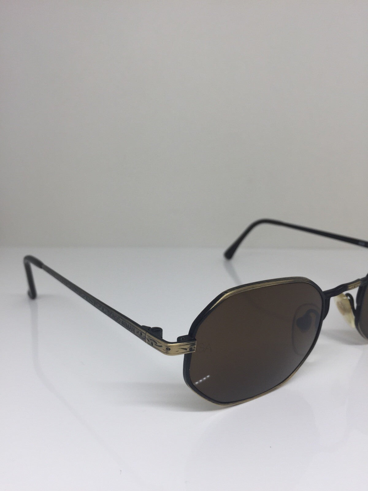 Vintage Giorgio Armani GA 622 Black Sunglasses - Super Vision Optical