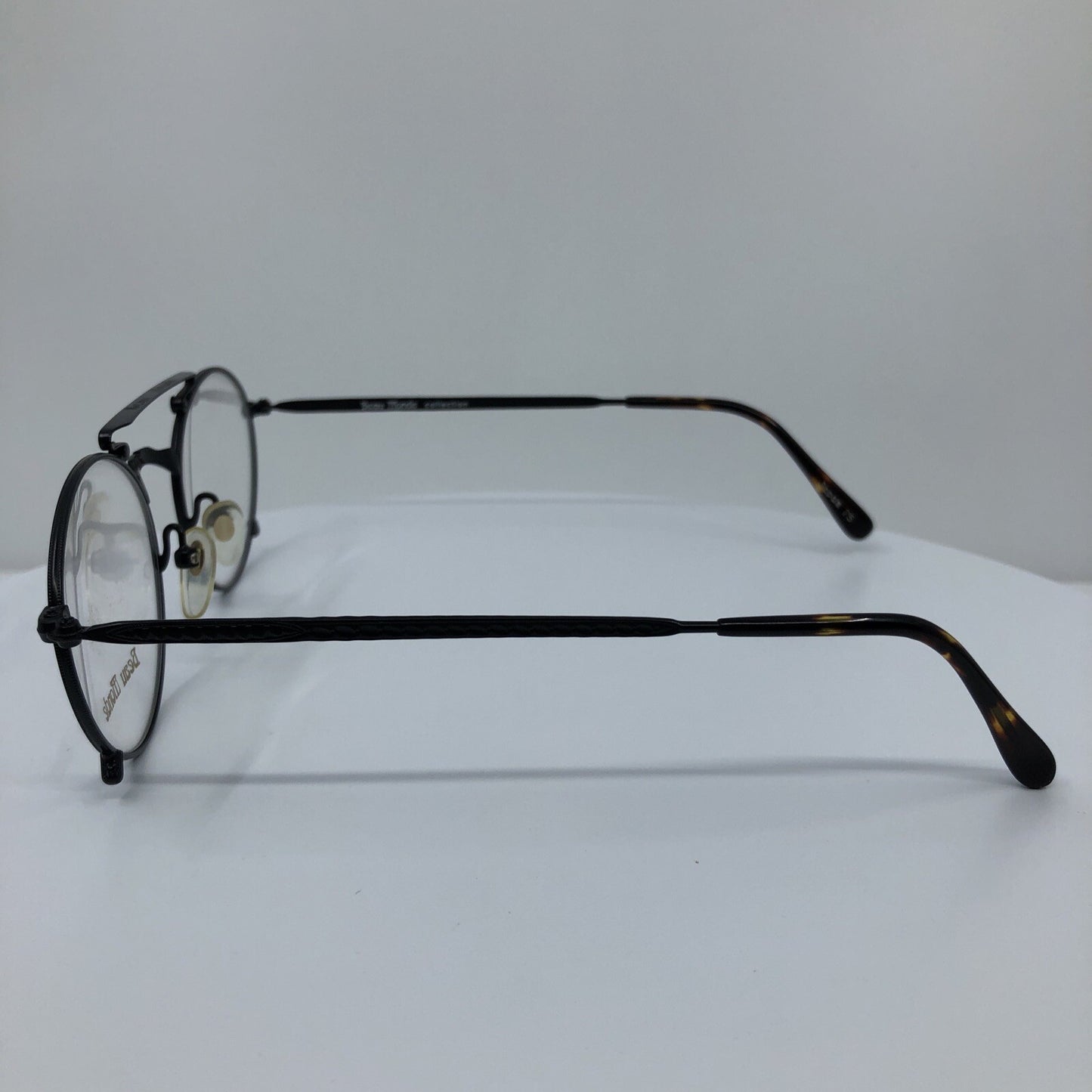Vintage Beau Monde Collection Knightsbridge Black Eyeglasses - Super Vision Optical