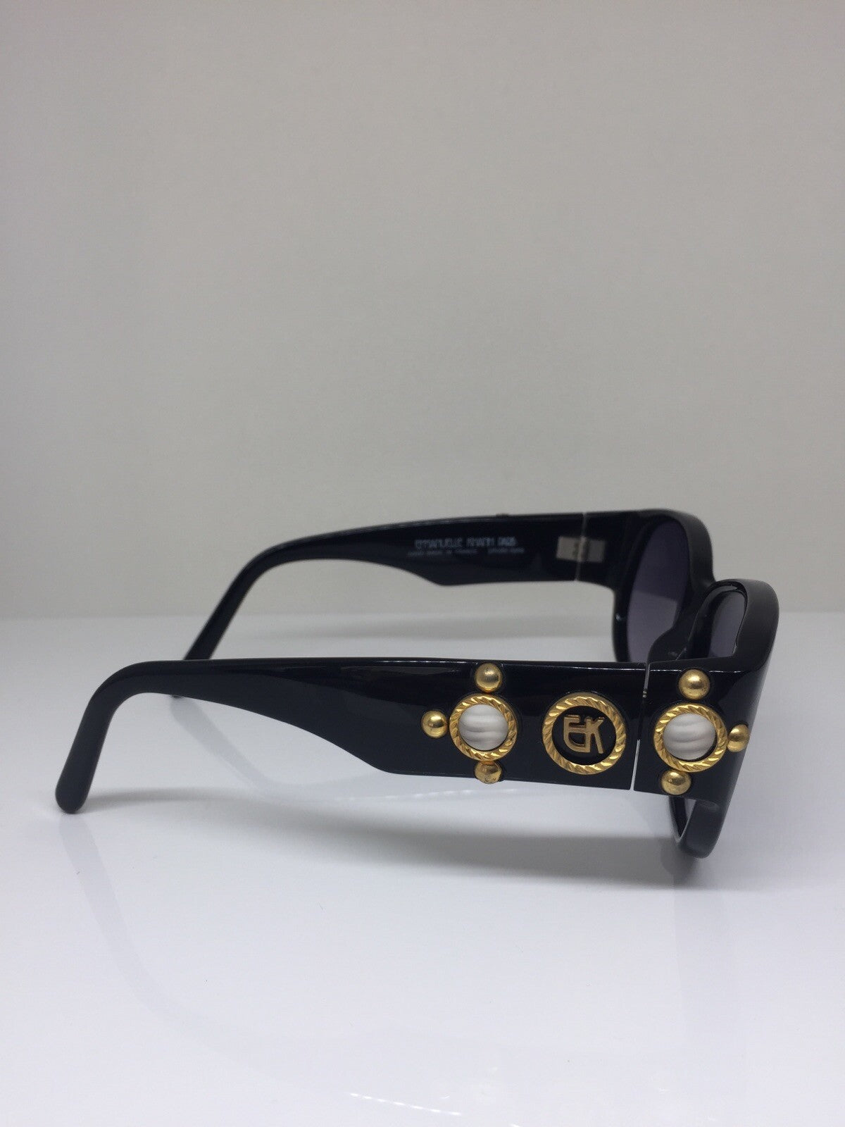 Vintage Emmanuelle Khanh EMMANUELLE KHANH PARIS EK 2021 Gold Sunglasses - Super Vision Optical
