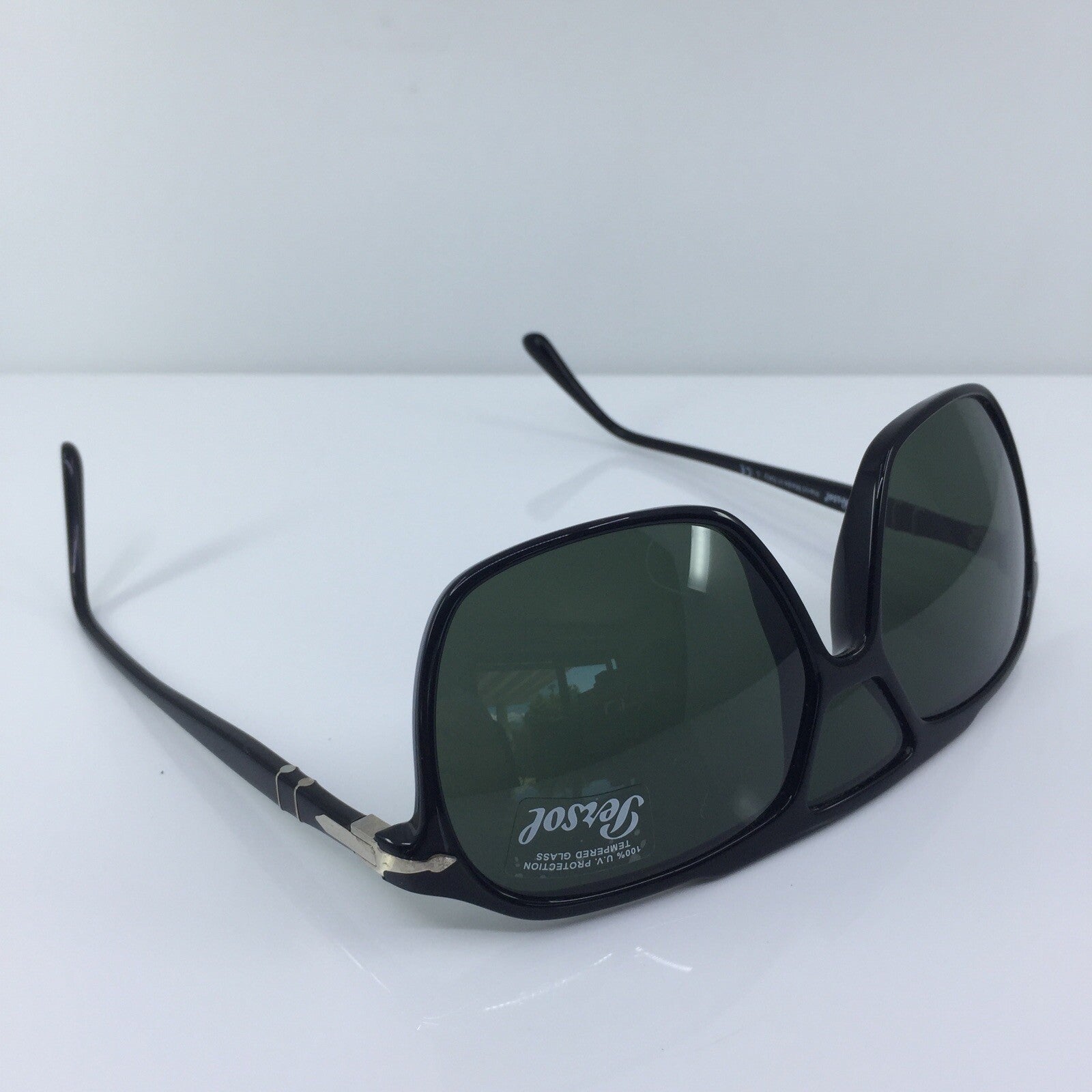 Vintage Persol PE 3223-S Black Sunglasses - Super Vision Optical