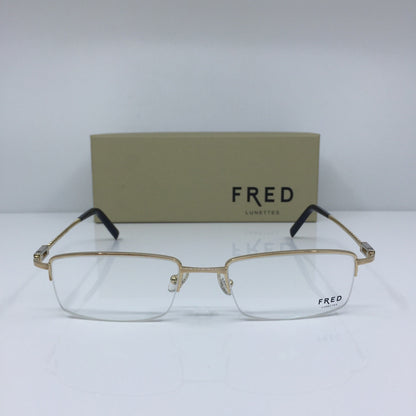 Vintage Fred Lunettes Samoa N2 Opitque Gold Eyeglasses - Super Vision Optical
