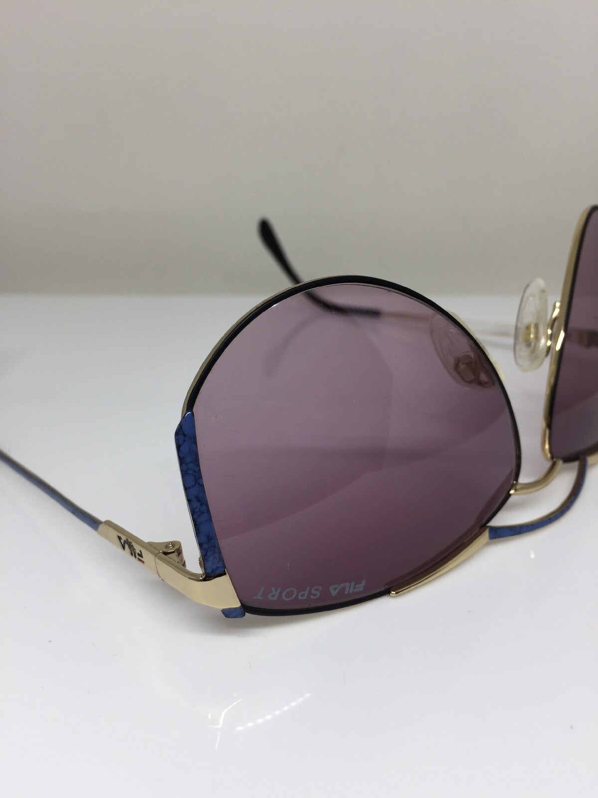 Vintage Fila Sport FILA 8805 Gold Sunglasses - Super Vision Optical