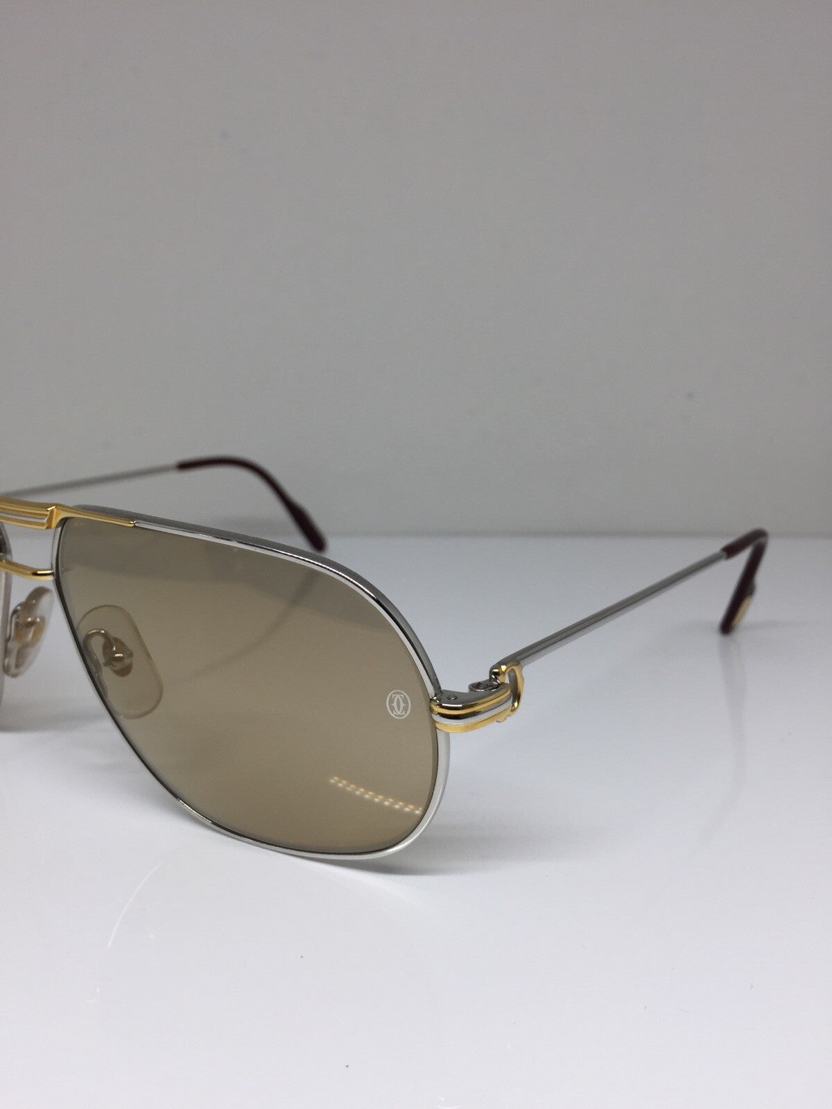Vintage Cartier Cartier Tank L.C. Gold Sunglasses - Super Vision Optical