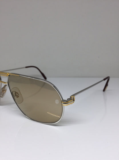Vintage Cartier Cartier Tank L.C. Gold Sunglasses - Super Vision Optical
