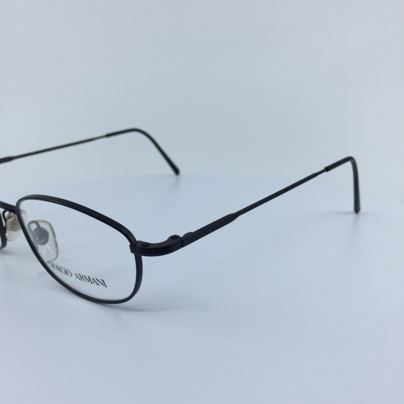 Vintage Giorgio Armani GA 1006 Black Eyeglasses - Super Vision Optical