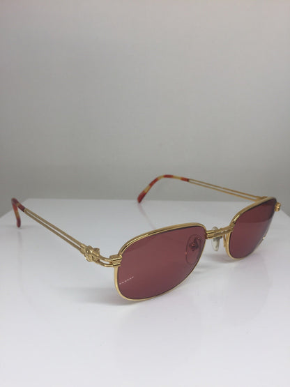 Vintage Jean Paul Gaultier JPG 57-5108 Gold Sunglasses - Super Vision Optical