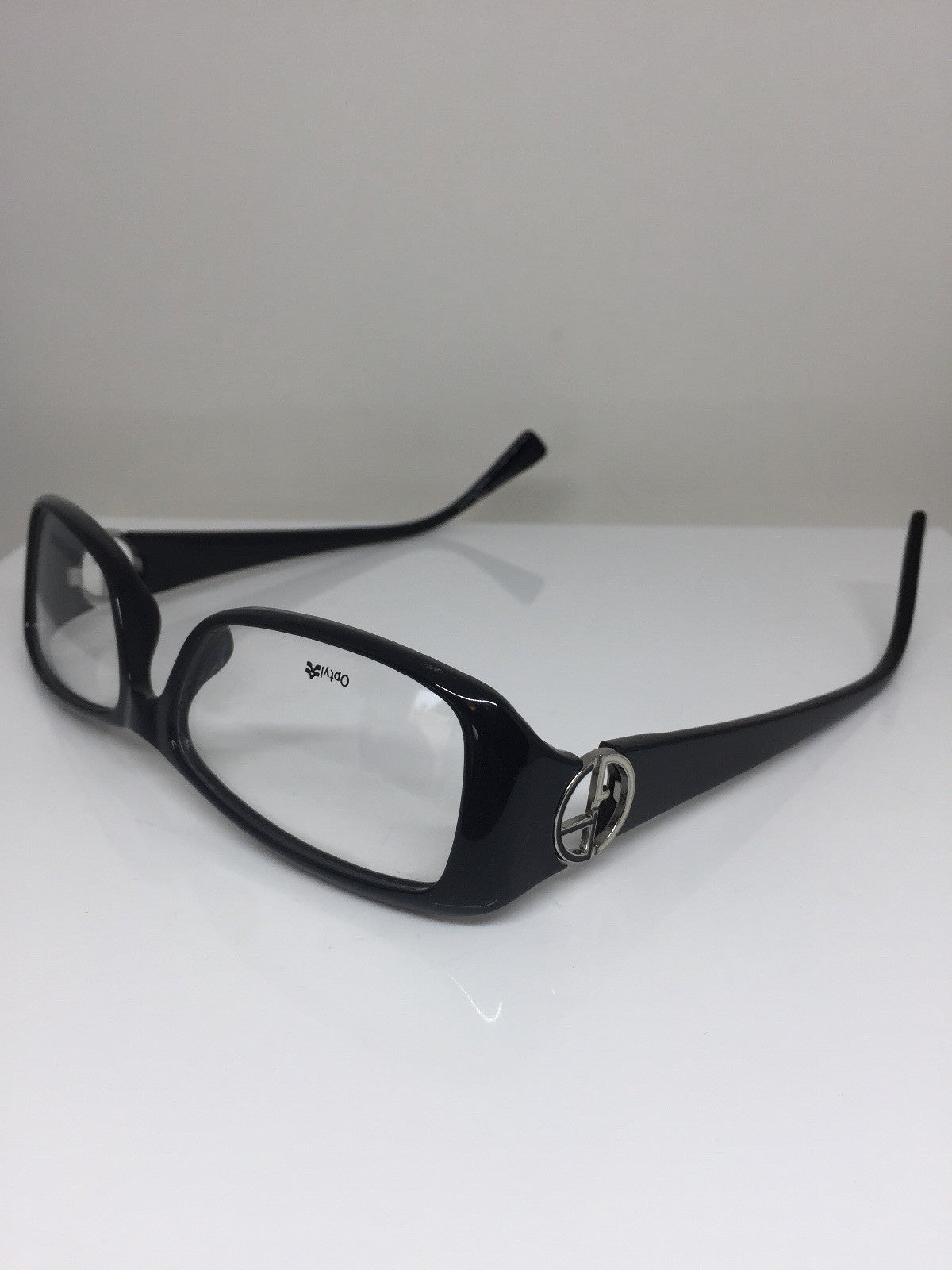 Vintage Giorgio Armani GA 589 Black Eyeglasses - Super Vision Optical