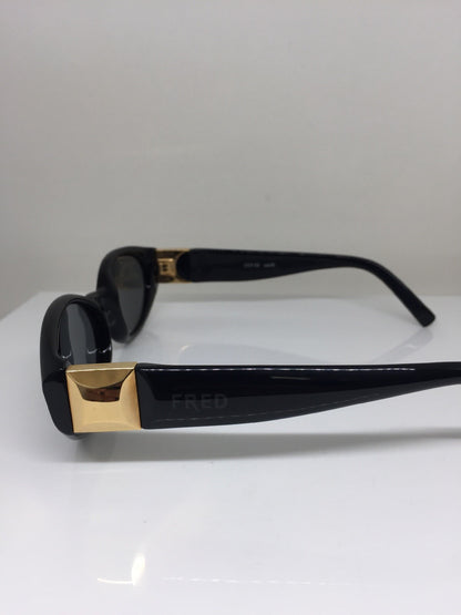 Vintage Fred Lunettes Fred CUT S2 Black Sunglasses - Super Vision Optical