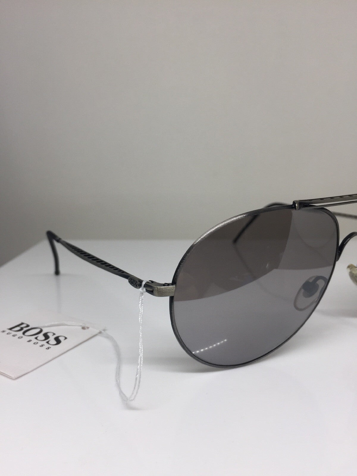 Vintage Hugo Boss 5198 Gunmetal Sunglasses - Super Vision Optical