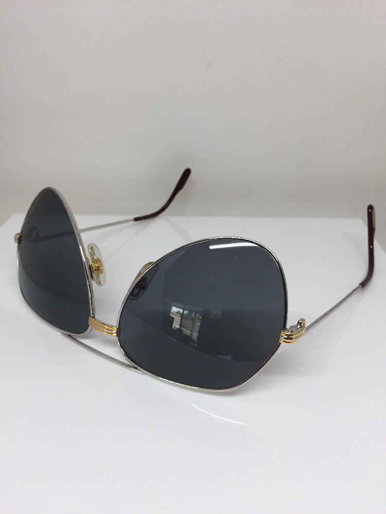 Vintage Cartier T8100067 Gold Sunglasses - Super Vision Optical
