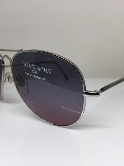 Vintage Giorgio Armani GA 615 S Silver Sunglasses - Super Vision Optical