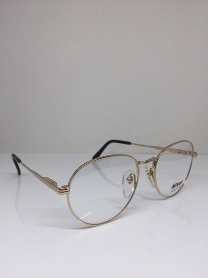 Vintage Nikon NK 4526 Gold Eyeglasses - Super Vision Optical