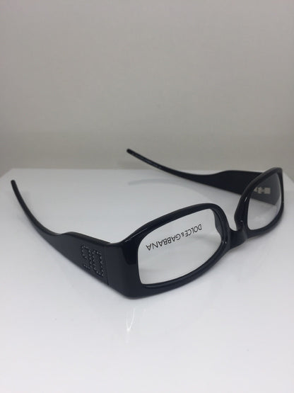Vintage Dolce & Gabbana DG 494 Black Eyeglasses - Super Vision Optical