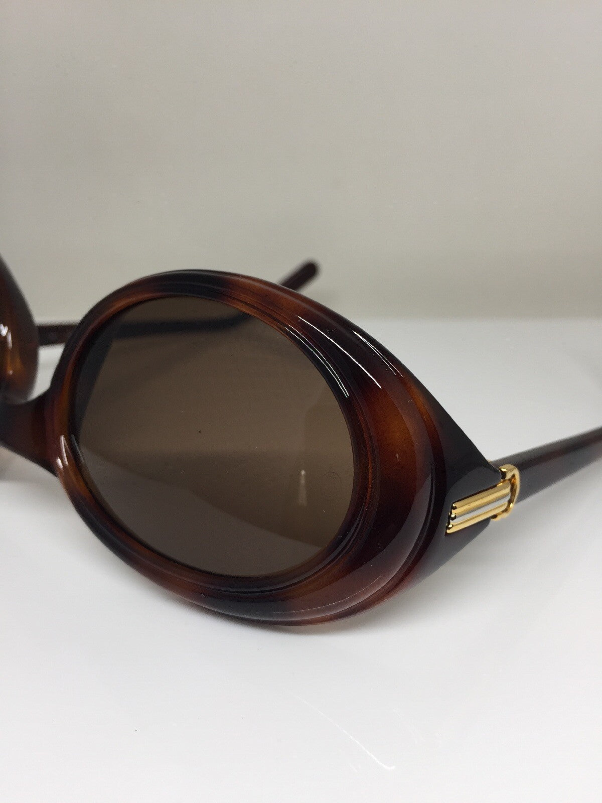 Vintage Cartier Frisson Brown Sunglasses - Super Vision Optical