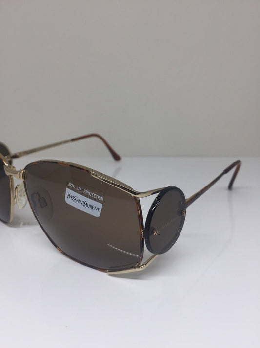 Vintage Saint Laurent YSL 6002 Tortoise Sunglasses - Super Vision Optical