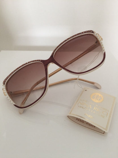 Vintage Nina Ricci Nina Ricci 1029-60 Gold Sunglasses - Super Vision Optical