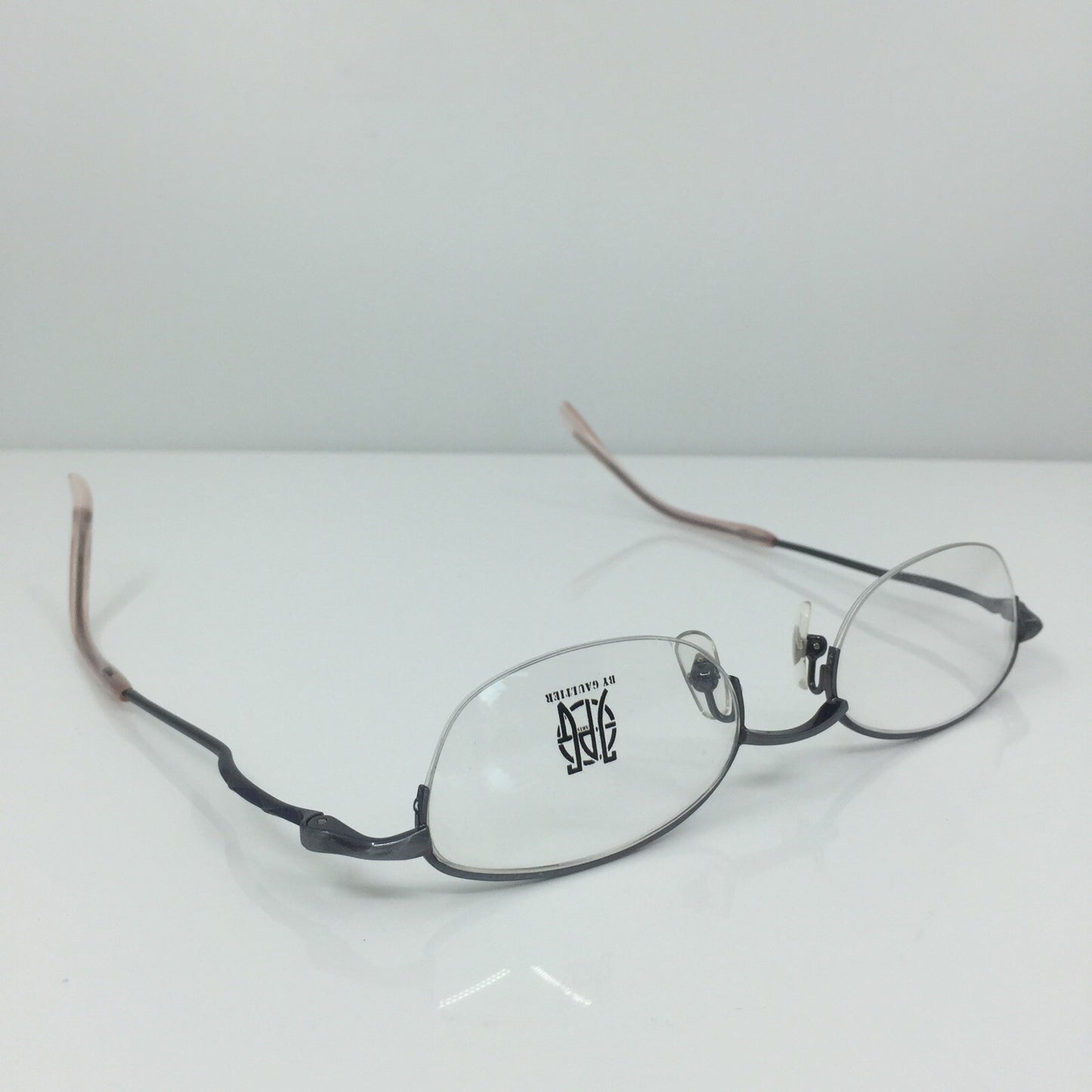 Vintage Jean Paul Gaultier JPG 57-0031 Grey Sunglasses - Super Vision Optical