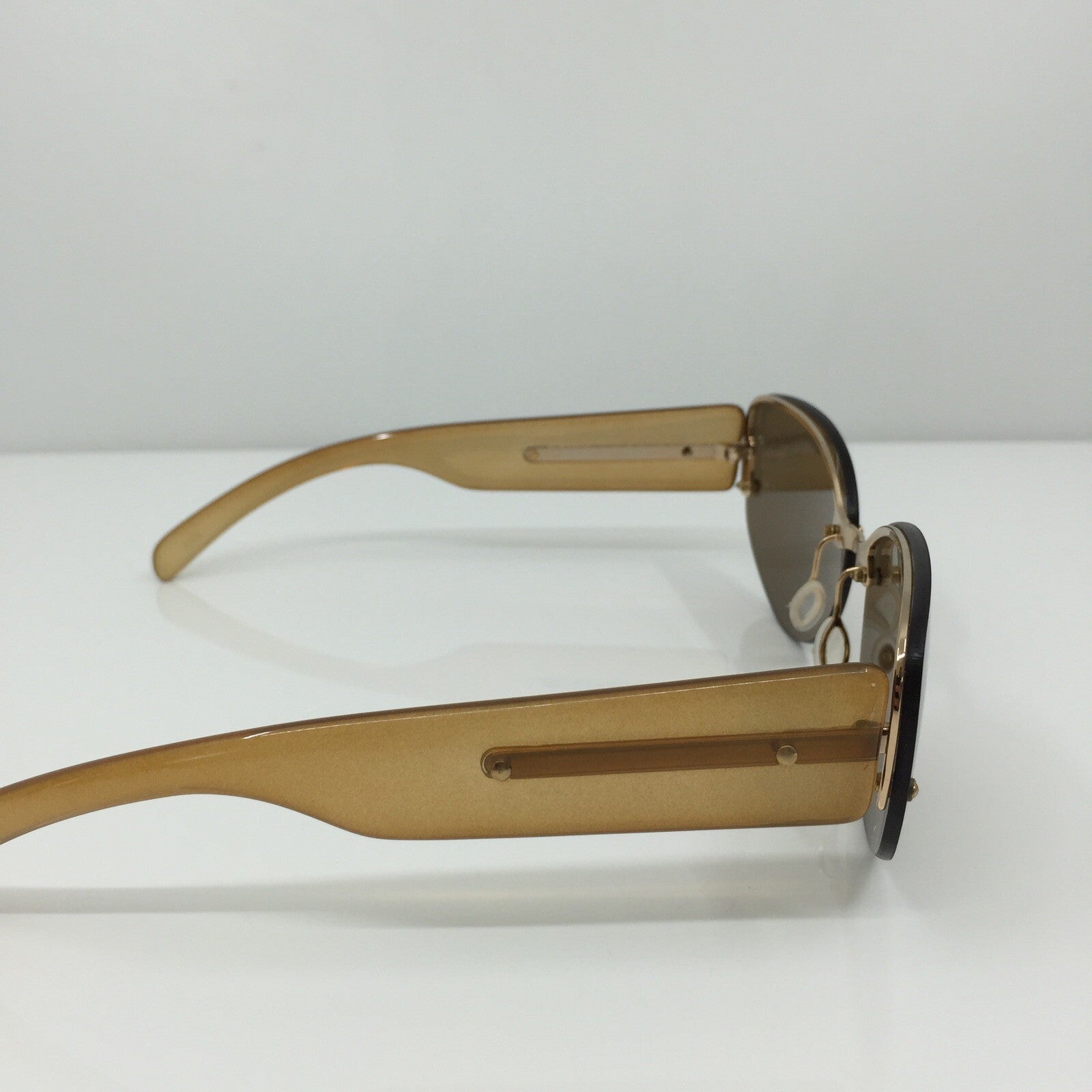 Vintage Prada SPR 59B Gold Sunglasses - Super Vision Optical