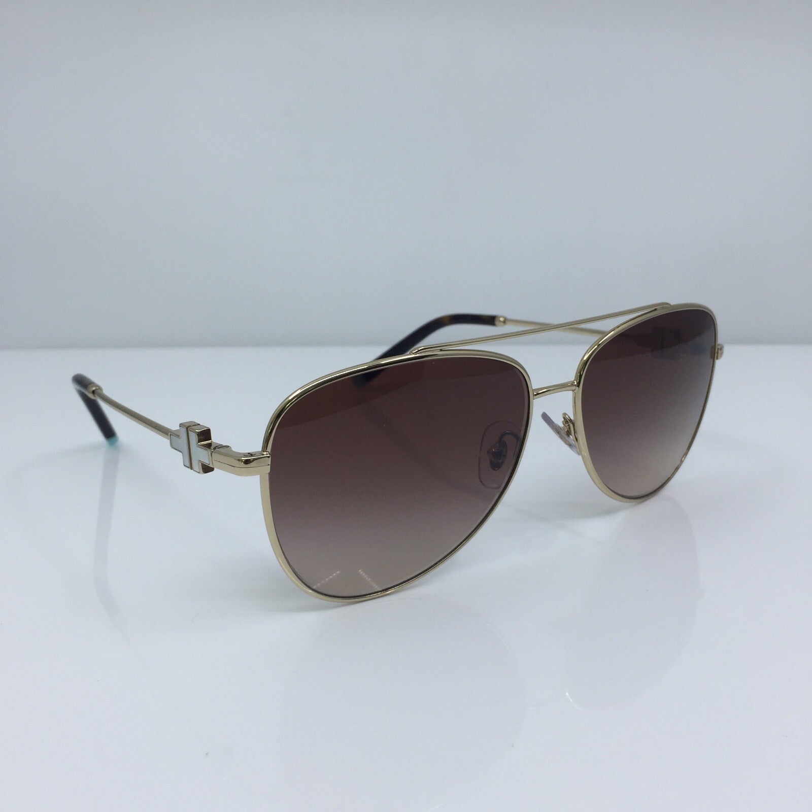 Vintage Tiffany & Co. TF 3080 Gold Sunglasses - Super Vision Optical