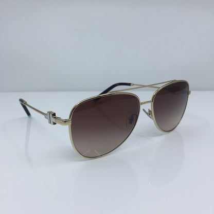 Vintage Tiffany & Co. TF 3080 Gold Sunglasses - Super Vision Optical
