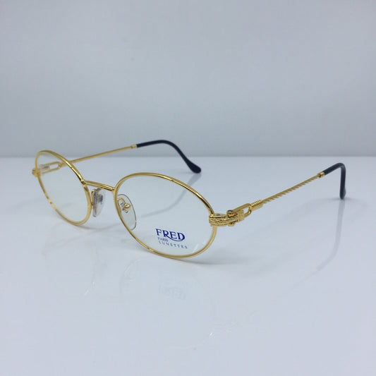 Vintage Fred Lunettes Ketch Gold Sunglasses - Super Vision Optical
