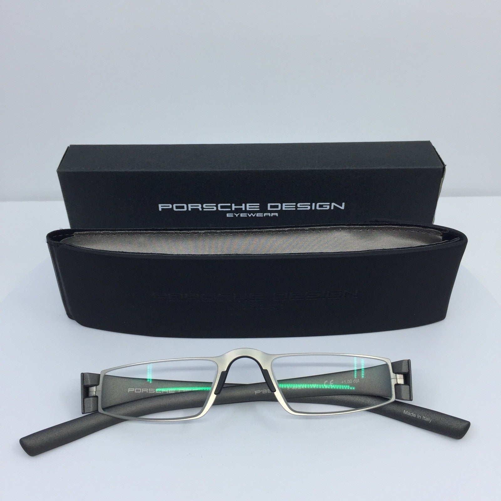 Vintage Porsche Design P8801, P'8801, P8801 Gunmetal Eyeglasses - Super Vision Optical