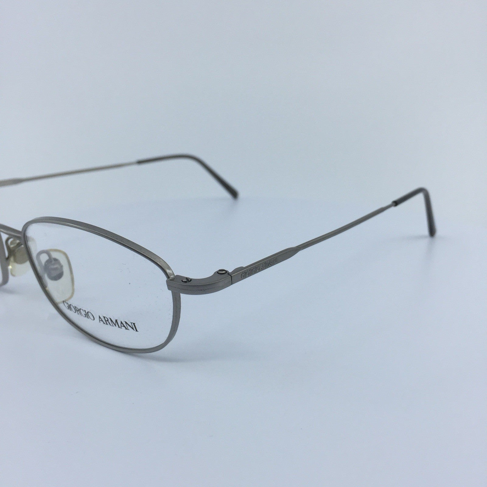 Vintage Giorgio Armani GA 1006 Silver Eyeglasses - Super Vision Optical
