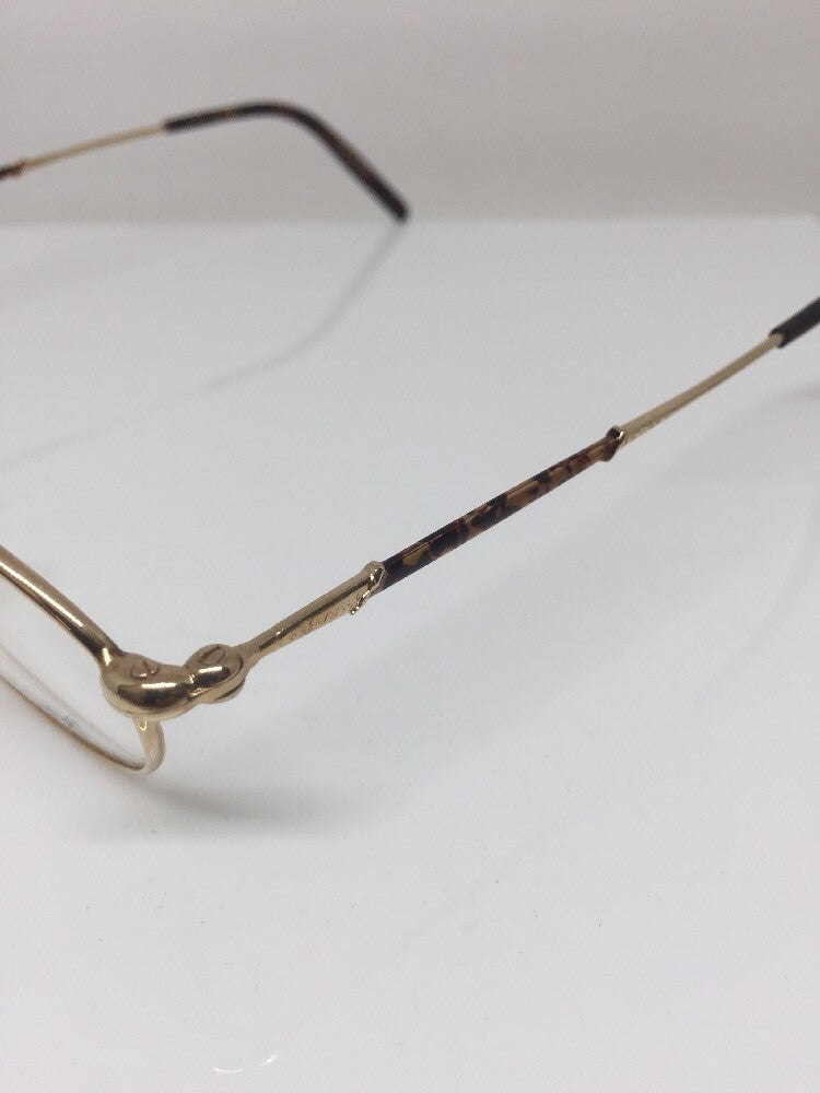 Vintage Matsuda 2874 Gold Eyeglasses - Super Vision Optical