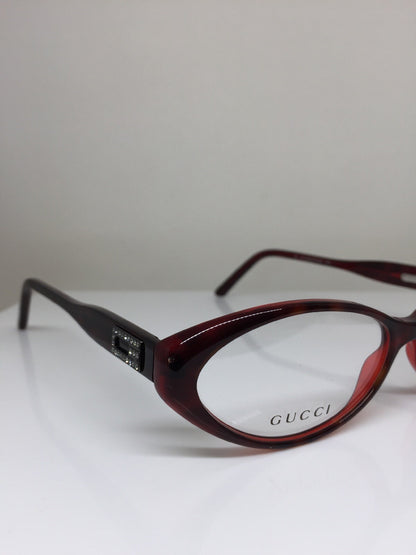 Vintage Gucci GG 2559/STRASS Red Eyeglasses - Super Vision Optical