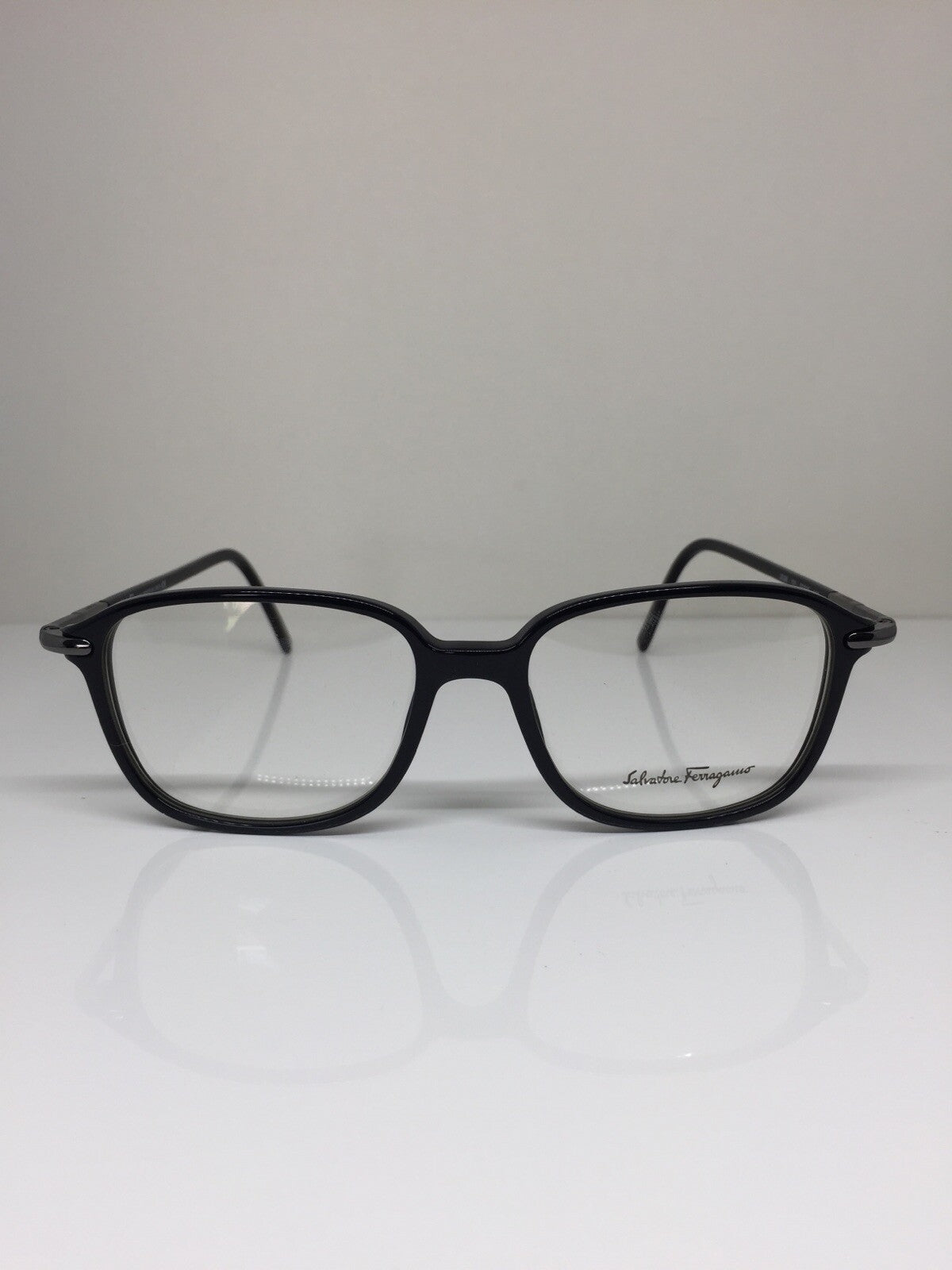 Vintage Salvatore Ferragamo SF 2526 Black Eyeglasses - Super Vision Optical