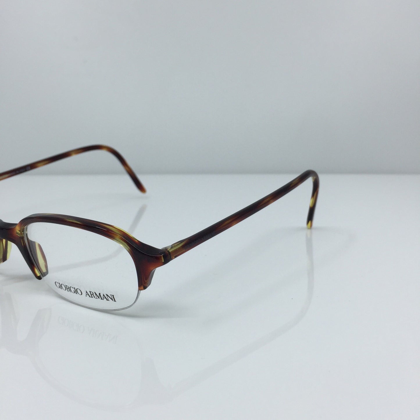 Vintage Giorgio Armani GA 2013 Tortoise Eyeglasses - Super Vision Optical