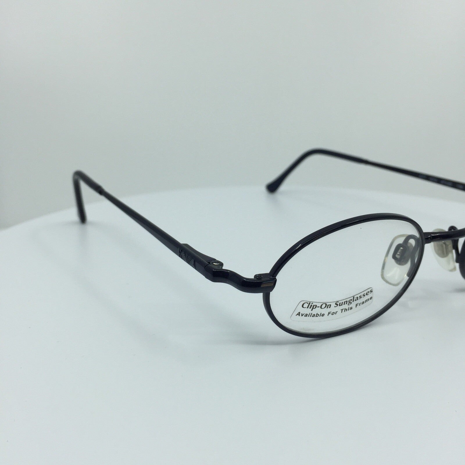 Vintage Emporio Armani EA 077 Blue Eyeglasses - Super Vision Optical