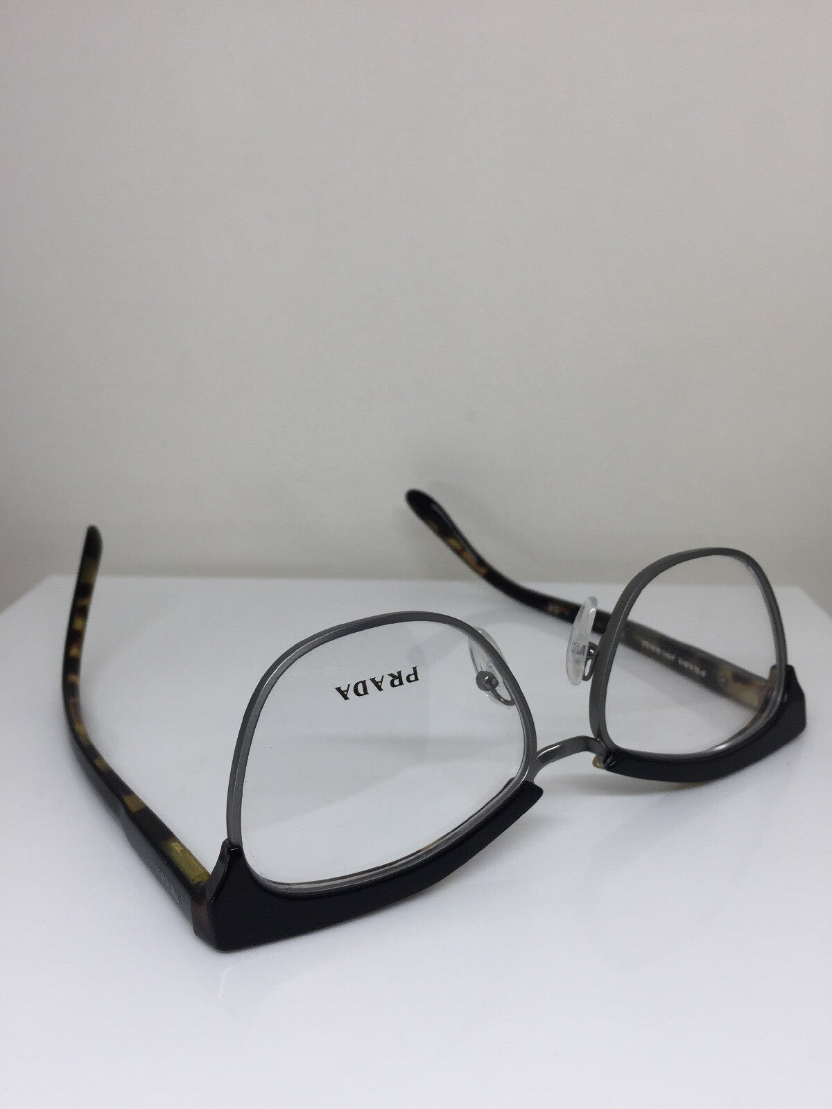 Vintage Prada VPR 14S Gunmetal Eyeglasses - Super Vision Optical
