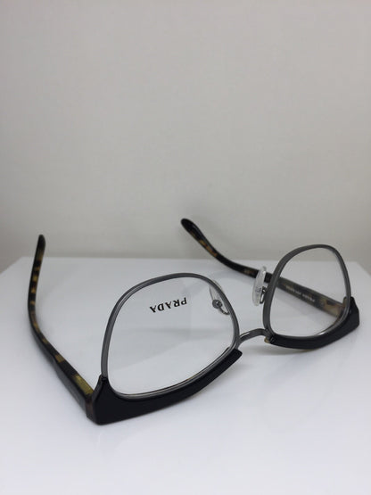 Vintage Prada VPR 14S Gunmetal Eyeglasses - Super Vision Optical