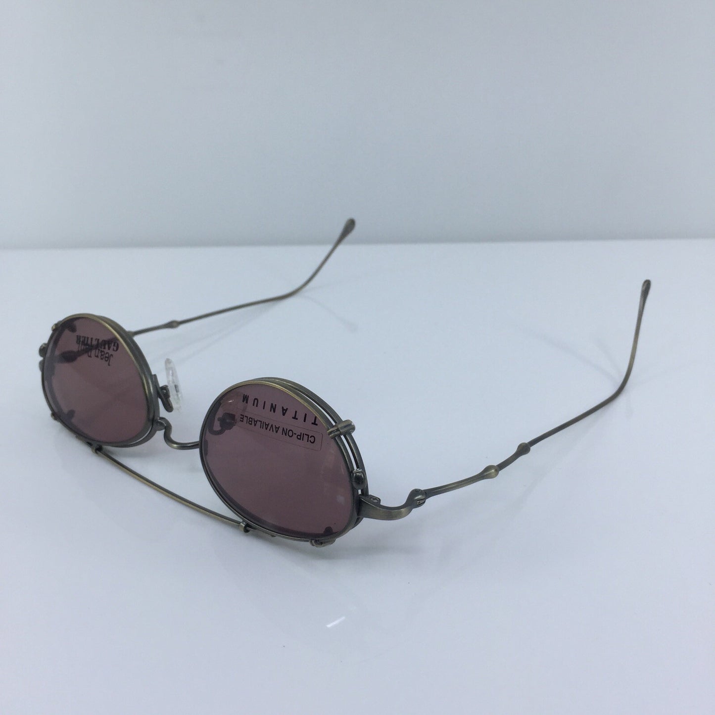 Vintage Jean Paul Gaultier JPG 55-0018 Gold Eyeglasses - Super Vision Optical
