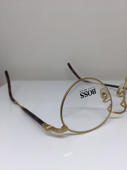 Vintage Hugo Boss HB 5138 Gold Sunglasses - Super Vision Optical