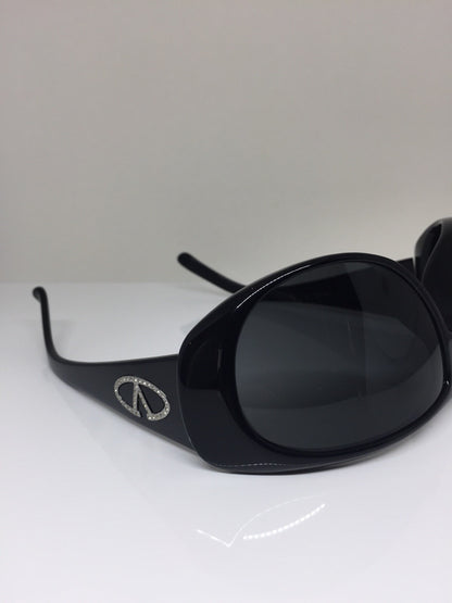 Vintage Valentino 5448/S Black Sunglasses - Super Vision Optical