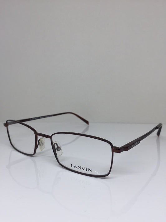 Vintage Lanvin LV 3107 Brown Eyeglasses - Super Vision Optical
